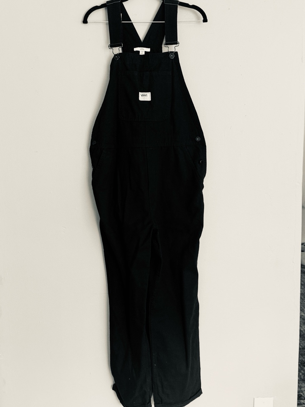 Vans Black Women's Overall Bib Pants